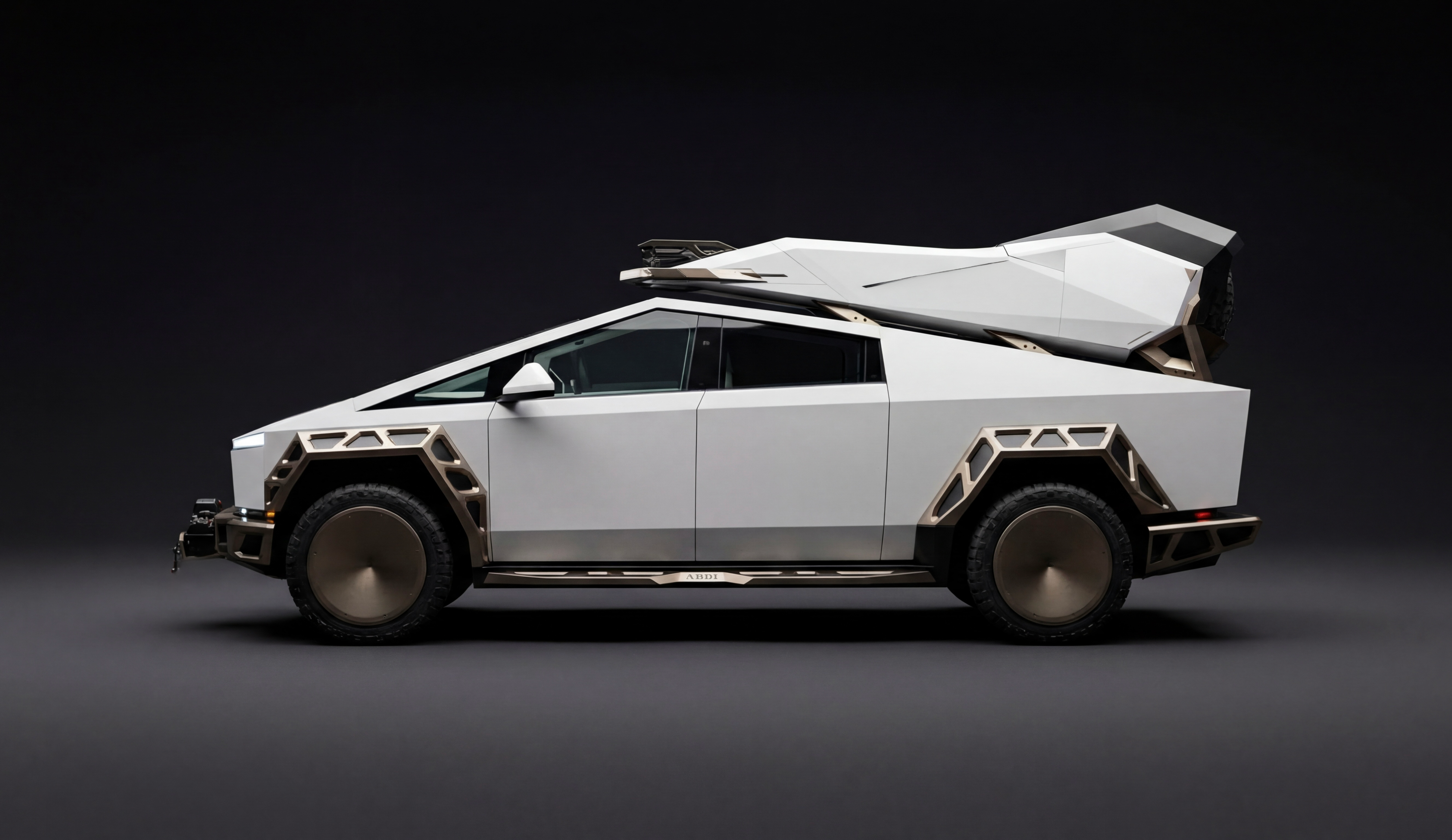 Cybertruck with Xolaris exterior bodykit