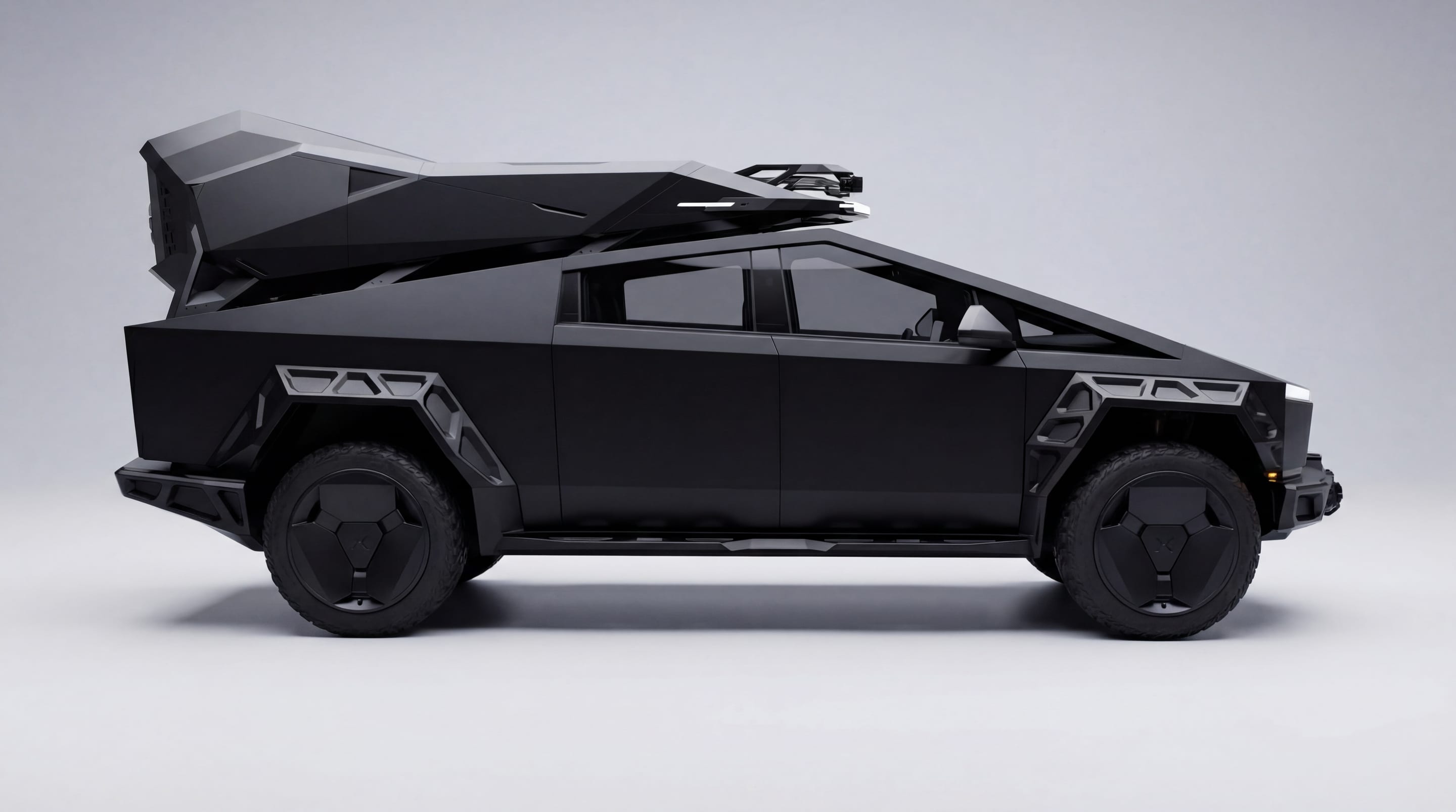 Cybertruck with Xolaris exterior (render)