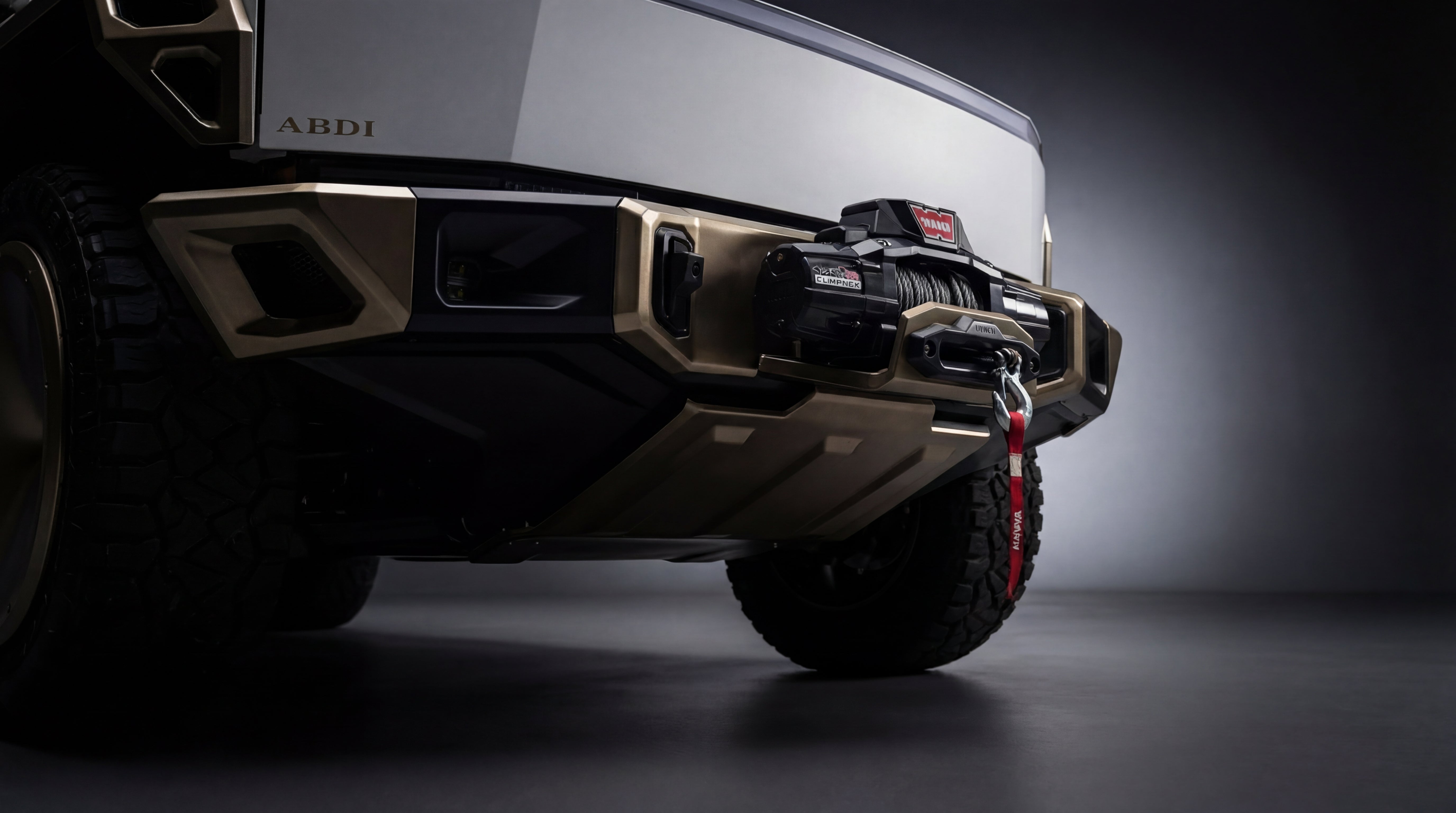 Cybertruck with Xolaris front bumper