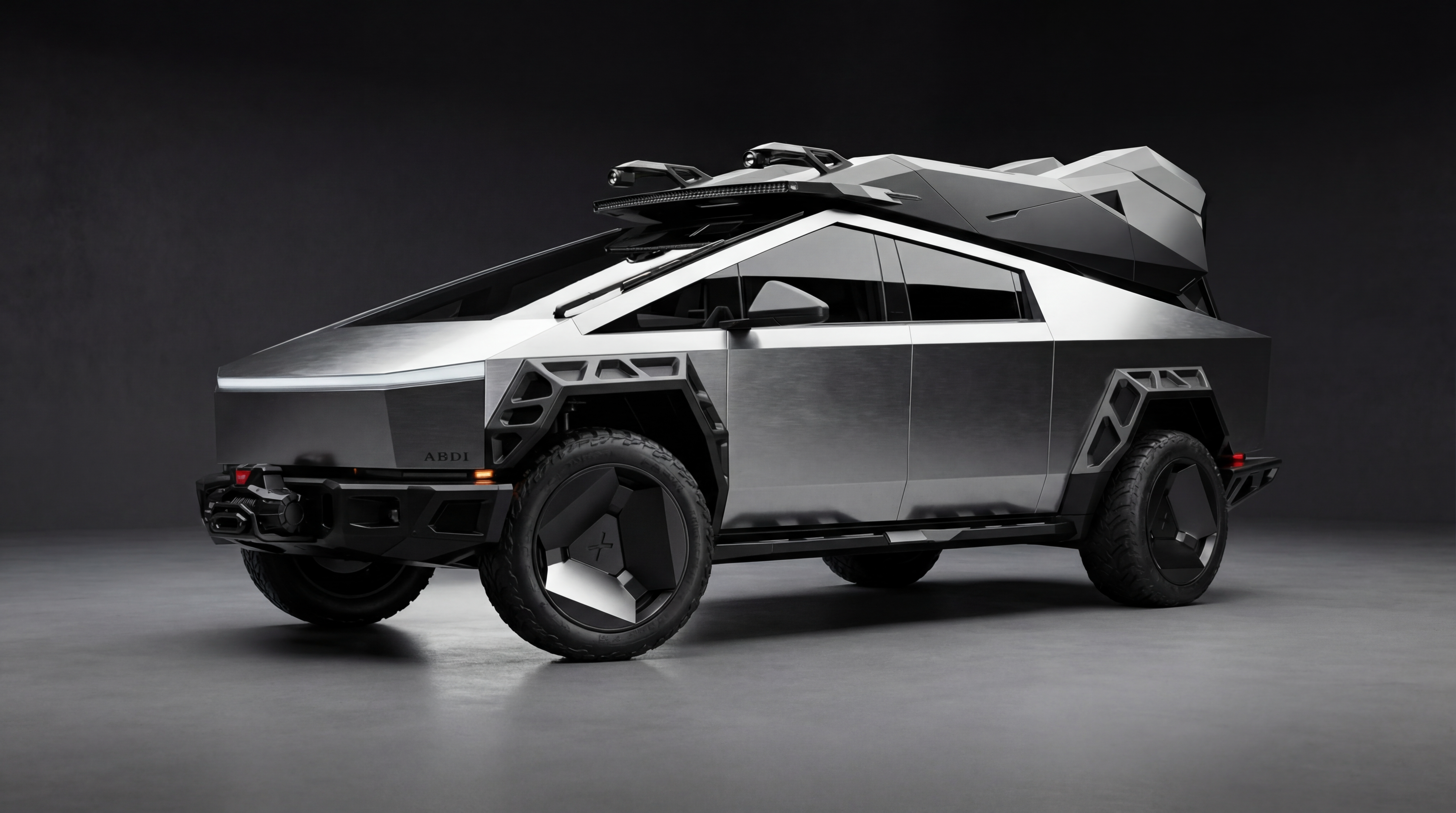 Xolaris exterior bodykit on Tesla Cybertruck