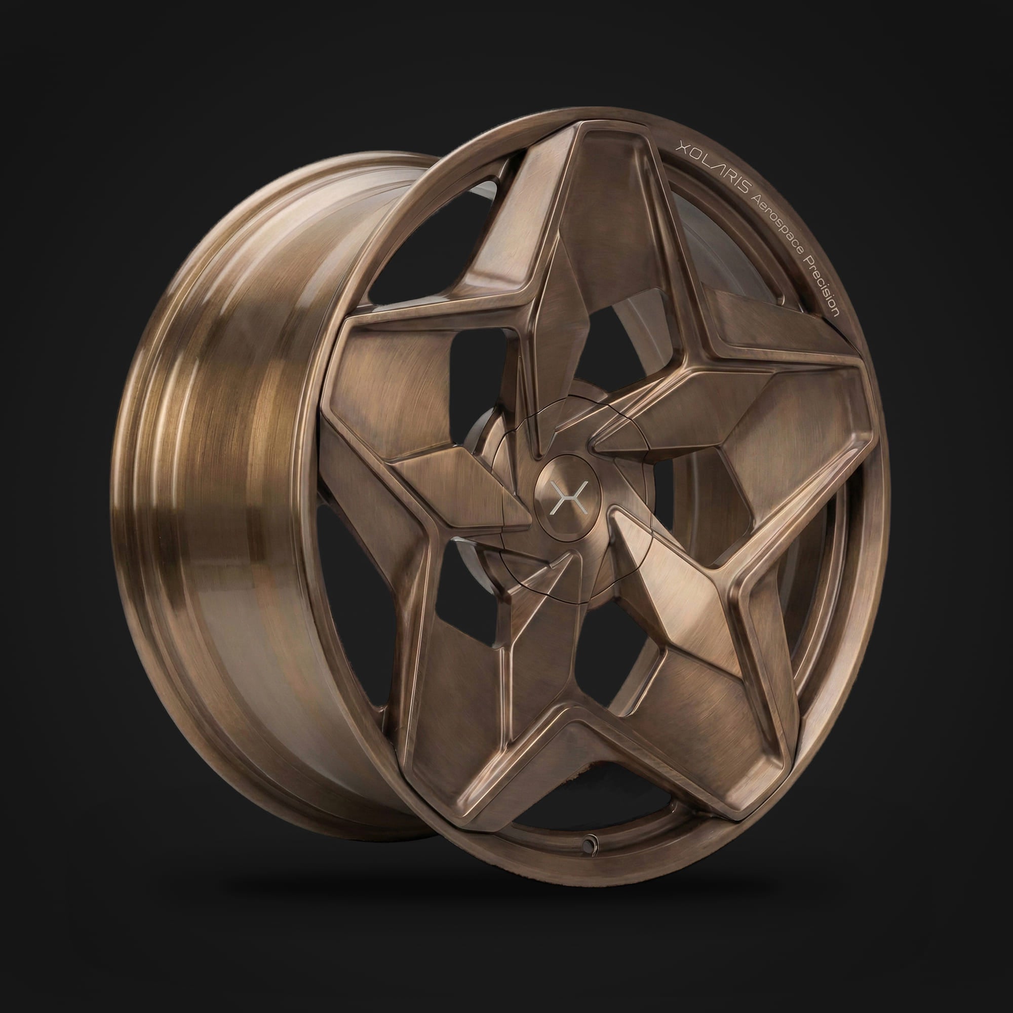 Brushed Titanium